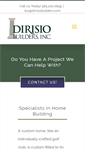 Mobile Screenshot of dirisiobuilders.com